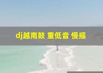 dj越南鼓 重低音 慢摇